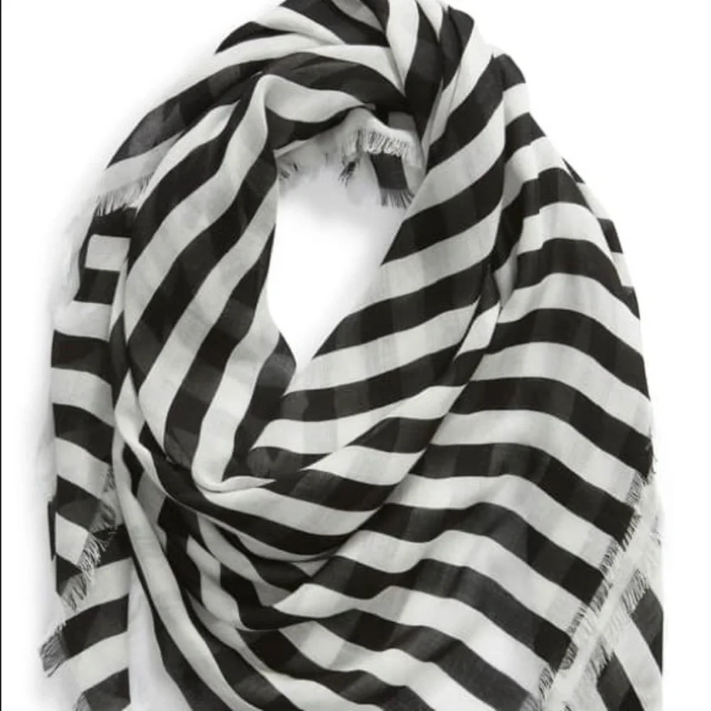 Rebecca Minkoff Striped Scarf 🧣